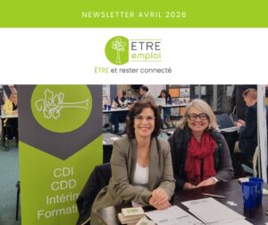 Newsletter ETRE emploi avril 2026