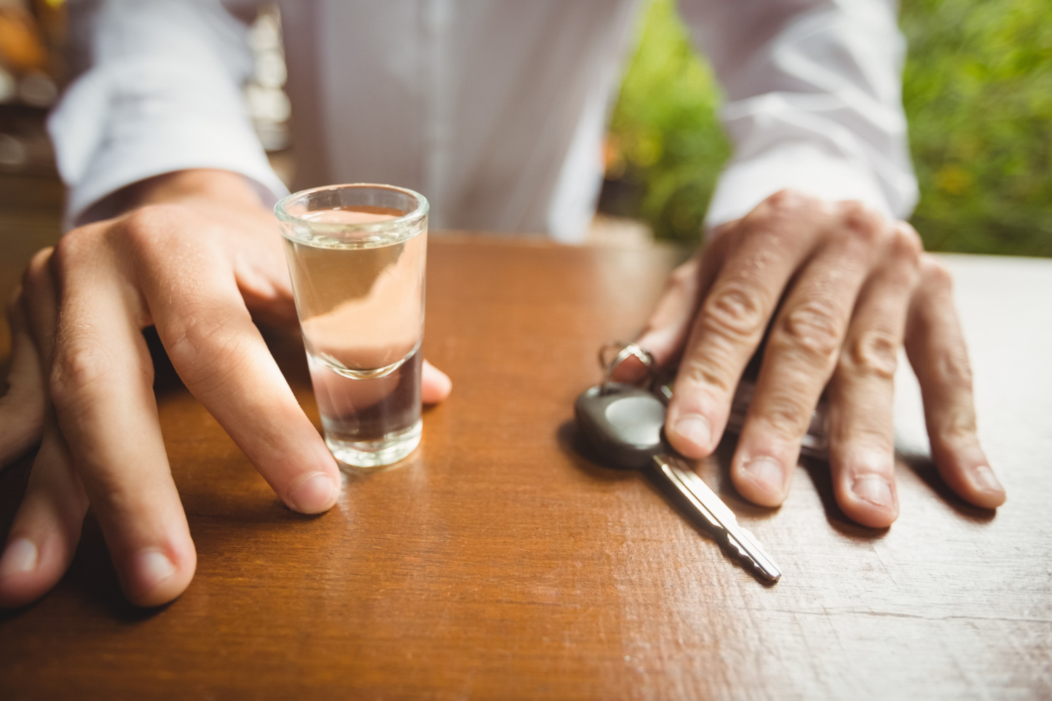 Choisir entre l'alcool ou conduire